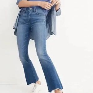 MADEWELL Tall Cali Demi-Boot Jeans: Destructed-Hem Edition